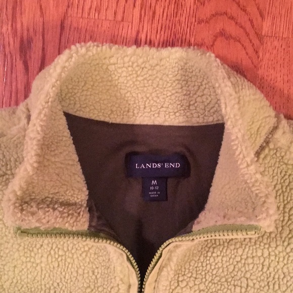 Land’s End thick cozy plush fleece jacket - Picture 2 of 5
